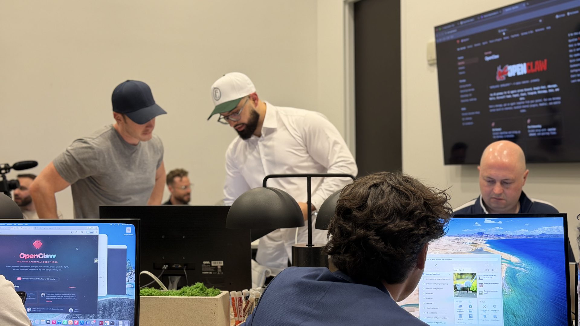 Zero to Agent operators building agent systems on live screens during a working session